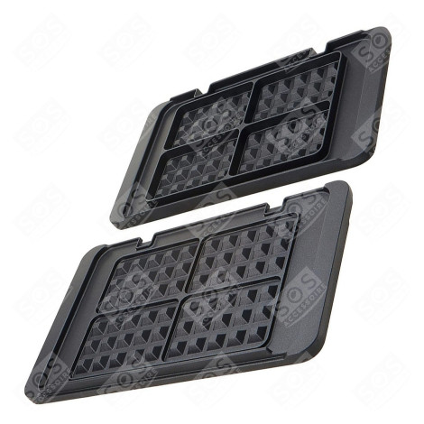 SET OF 2 PLATES DLSK151 WAFFLE, TOASTED SANDWICH MAKER - 5517910011