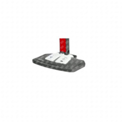 Floor brush with tank