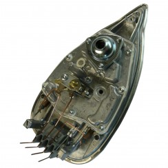 Steam iron soleplate