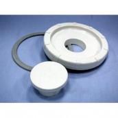 White blender/mixer bowl lid