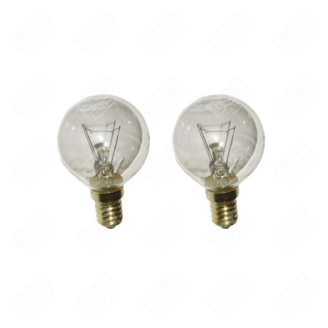 SET OF 2 E14 40W 300°C BULBS GAS / ELECTRIC OVENS - 00057874, 00613634