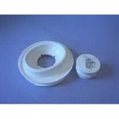 White blender/mixer bowl lid