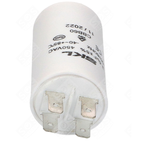 CAPACITOR 3.5 UF WASHING MACHINES - 416170664, 481212028066