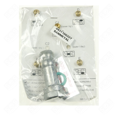 NATURAL GAS INJECTOR KIT ELECTRIC / GAS HOBS - 4431100227