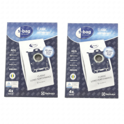 Set of 2 Boxes of 4 S-BAG Ultra Long Performance ULTRAONE original Bags