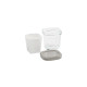 BOX OF 6 GLASS YOGURT POTS WITH LIDS (WITHOUT DRIP TRAYS) YOGHURT MAKER - XF100101, XF100501