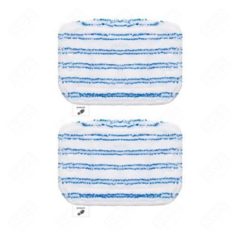 SET OF 2 MOPS STEAM CLEANER - PAEU0394