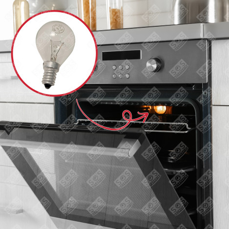 BULB 300°C  - 40W - E14 EXTRACTOR HOOD - 00057874