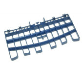 Swinging upper basket