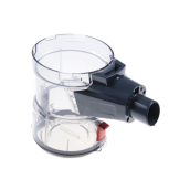 Dust container, orange