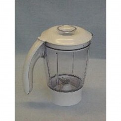 Complete blender bowl 1l white acrylic