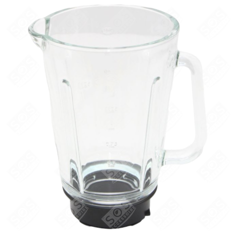 GLASS BLENDER JUG WITH BLACK BASE BLENDER - MS-653223, MS653223