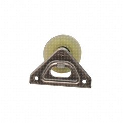 Tumble dryer tension idler