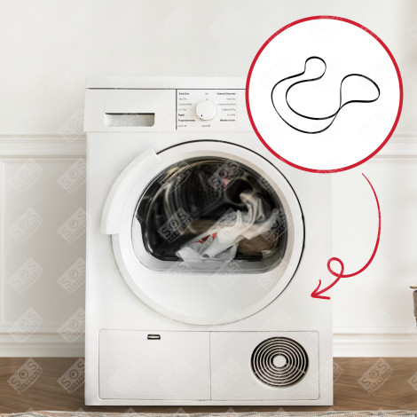 1971 H7 DRIVE BELT TUMBLE DRYER - 1366033007, 140056254018