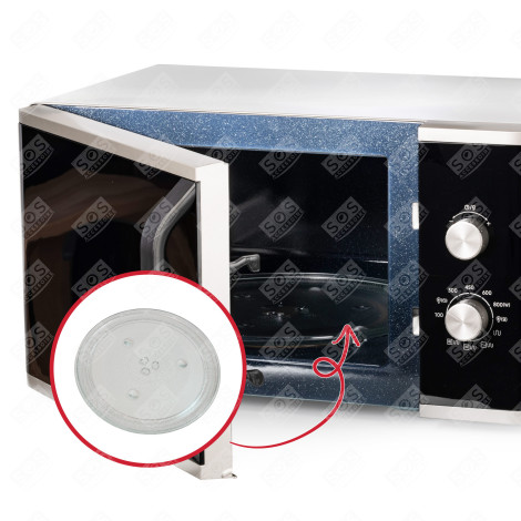 GLASS TURNTABLE DIAM. 31.5 CM MICROWAVE OVENS - 49016762, 252100500022