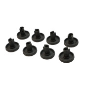 Set of 8 lower rack wheels