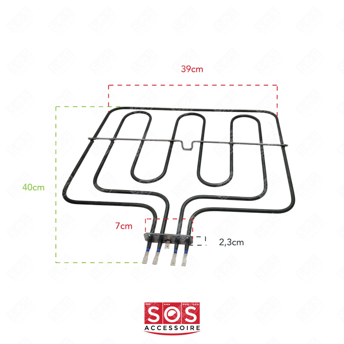 Grill heating element hot sale