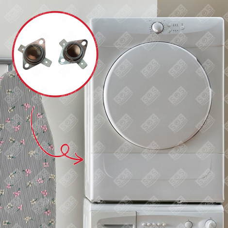 2 THERMOSTAT KIT (ONE SHOT + CYCLING) TUMBLE DRYER - C00116598