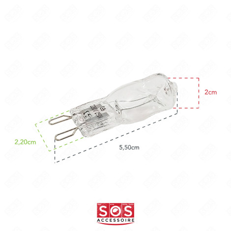 25W G9 HALOGEN BULB MICROWAVE OVENS - 71X2994, C00285575