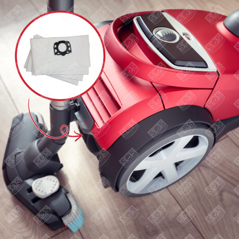 BOÎTE DE 4 SACS FEUTRE VACUUM CLEANER  - 28630060, 2.863-006.0