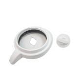 White blender bowl lid