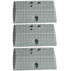 Set of 3 original drum paddles