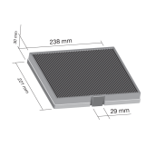 D241 CA240S carbon filter
