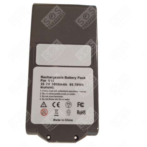BATTERY V11 25.2V 3800MAH VACUUM CLEANER  - 970938-01