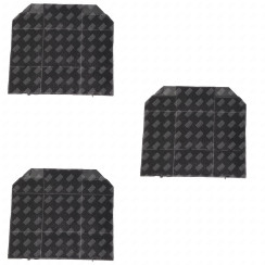 Set of three charcoal filters ROBLIN 5403008 265X235X16 mm