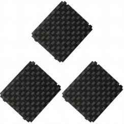 Set of three charcoal filters 305x266x15mm