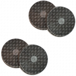 Set of Four Charcoal Filters 175X34 mm