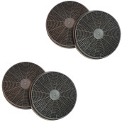 Set of Four Charcoal Filters 175X34 mm
