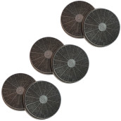 Set of Six Charcoal Filters 175X34 mm