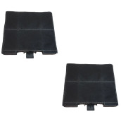 Set of two carbon filters 230X215X22 mm
