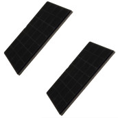 Set of two charcoal filters FCHAR 350 x 191 x 9mm