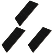 Set of three carbon filters FCHAR 350 x 191 x9mm