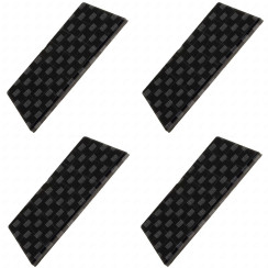 Set of Four Charcoal Filters FCHAR 350 x 191 x 9 mm