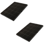 Set of two carbon filters 235X190X10 mm