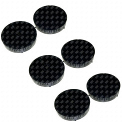 Set of six carbon filters T57 175X45 mm