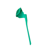 Rotating mixing spatula