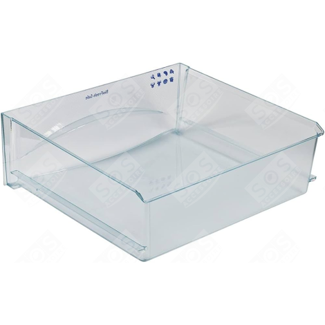 VEGETABLE DRAWER 432X398X145 MM REFRIGERATOR, FREEZER - 979127200, 9791272