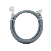 Universal water inlet hose with straight and angled fittings (L2500mm 3/4 F x 3/4 M)