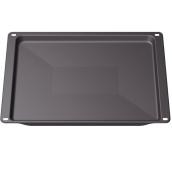 Self-cleaning baking tray