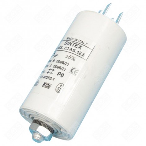 CONDENSER 12.5MF DISHWASHER - 481281728955, 2807960100