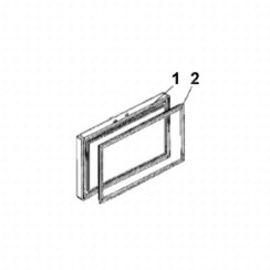 Lid gasket (reference 2)