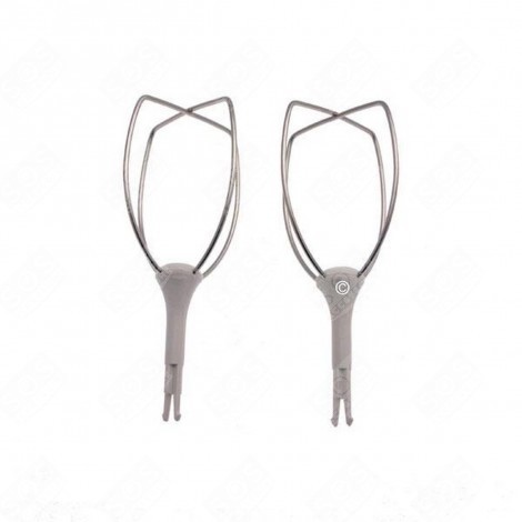 2 METAL WHISKS FOOD PROCESSOR - KW665240