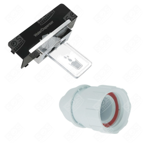 ORIGINAL DISPENSER KNOB WITH LEVER REFRIGERATOR, FREEZER - 4936180100, 5911700400