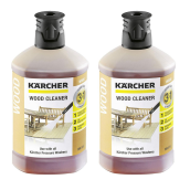 Set of 2 wood cleaners 1 liter