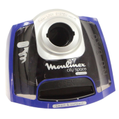 Complete dust container blue