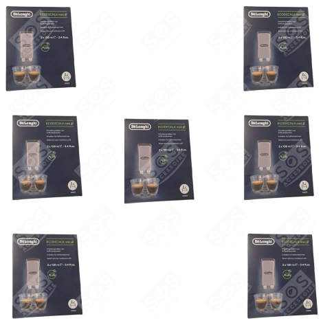 SET OF 7 NATURAL DESCALERS NOKALK 2X100ML COFFEE MAKER, ESPRESSO - 5513296011